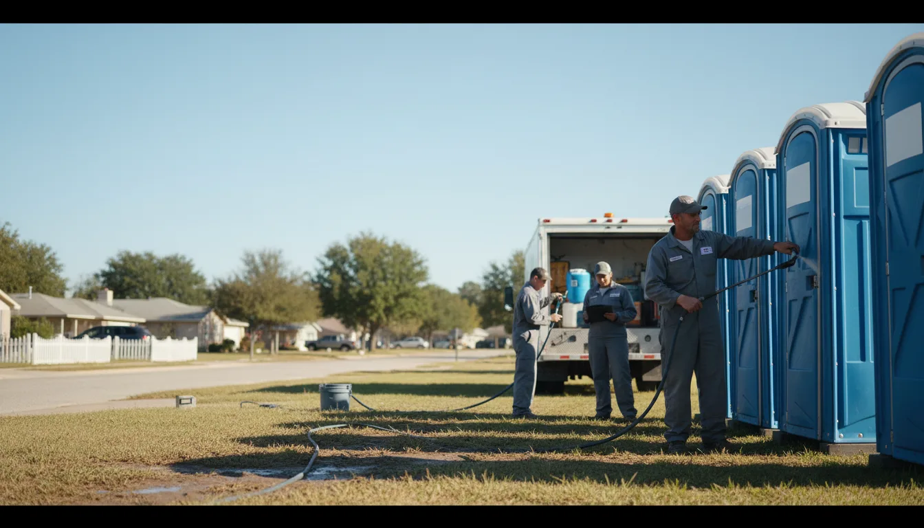 Long-Term Portable Toilet Rental in Randolph, AL near me